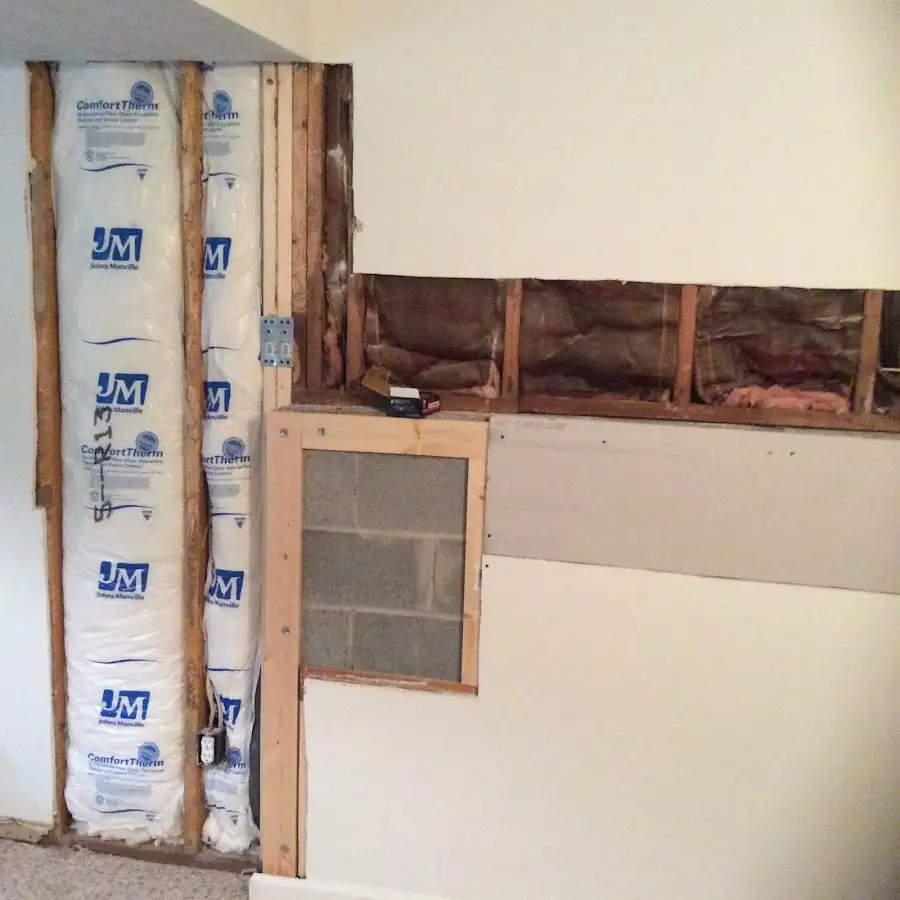 Wall insulation replacement during Contents Cleaning & Restoration in Seminole